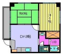 HISA山越の間取り画像