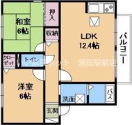 アゼリアセタの間取り画像