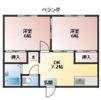 さつま町広瀬 2DKの間取り画像