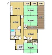 鹿毛馬戸建の間取り画像