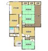 鹿毛馬戸建の間取り画像