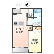 グロワール野村の間取り画像