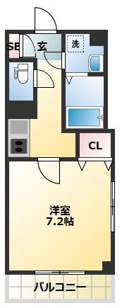 グランシャリオ西尾久の間取り画像