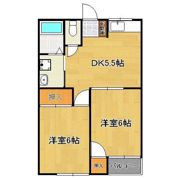 オーク直方の間取り画像