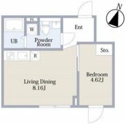 エクサム西新宿の間取り画像