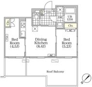 BRICK RESIDENCE 目黒本町の間取り画像
