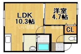 CIGAL京町の間取り画像