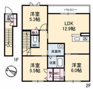 シャーメゾン小山の間取り画像