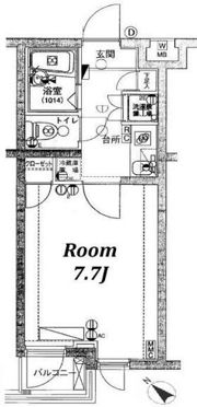 ヴィーダ高井戸の間取り画像