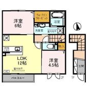 布水の里Bの間取り画像