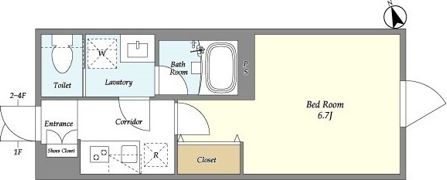 ネオアーバンレジデンス方南町の間取り画像