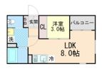 リブレメゾン住吉Ⅰの間取り画像