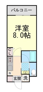 アークテラス魚崎の間取り画像