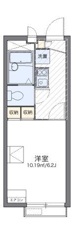 レオパレスエクシブBの間取り画像