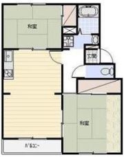 マンションヤマエの間取り画像