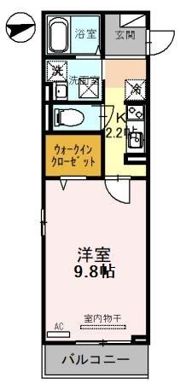 メゾン エスポワールの間取り画像