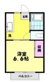 スカイコーポの間取り画像