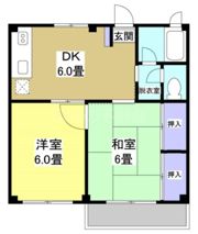 マンションクレールの間取り画像