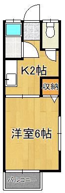 青山ハイツの間取り画像