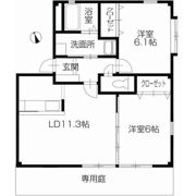 フォブール近藤Cの間取り画像