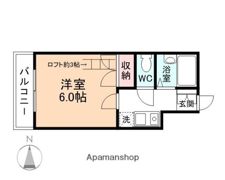 シティハイツ黒瀬の間取り画像