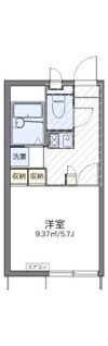 レオパレスグランシャリオ参番館の間取り画像