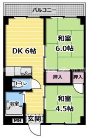 センチュリー鶴見の間取り画像
