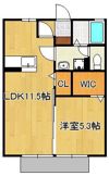 シェルノーブル Cの間取り画像