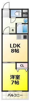 パークサイドマンション松が丘の間取り画像