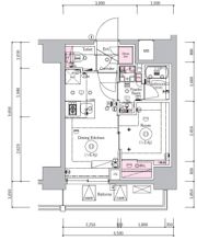 SYFORME YOKOHAMA-BANDOBASHIの間取り画像