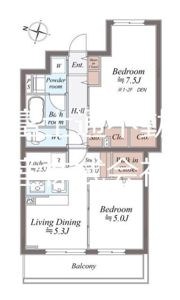 SYMPHONY PARKの間取り画像