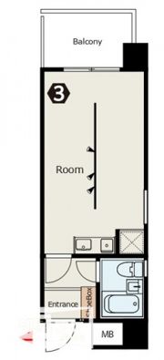 R－RESIDENCE TAKAMATSUの間取り画像