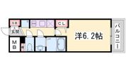 プレサンス神戸元町ミューズの間取り画像