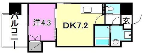 Mayfair HOMMACHI squareの間取り画像