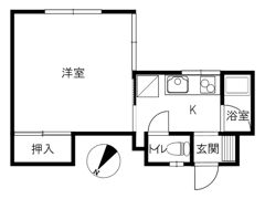 ハイツヨークシャの間取り画像