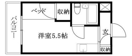 メゾンド・ルー清水町の間取り画像