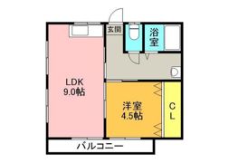 川崎医大西門前の間取り画像