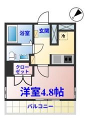 ARECX八幡の間取り画像