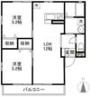 サンシティ高井A・Bの間取り画像
