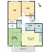 フォブール龍雲Aの間取り画像