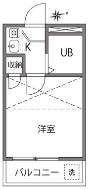 グリーンハイムの間取り画像