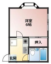 メゾン吉沢の間取り画像