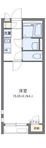 クレイノワンの間取り画像