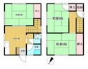 尾長東二丁目貸家 左側の間取り画像