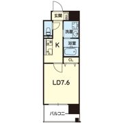 ESTASIA熊本駅前の間取り画像