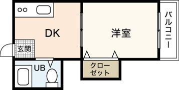 コーポラス松本の間取り画像