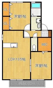 エトワールカクB棟の間取り画像