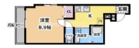 フジパレス門真本町Ⅱの間取り画像