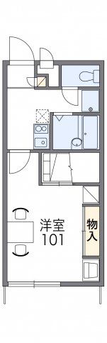 レオパレスComfortの間取り画像