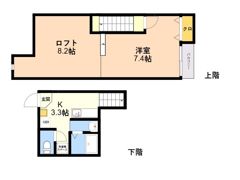 クリスタルK九大南3の間取り画像